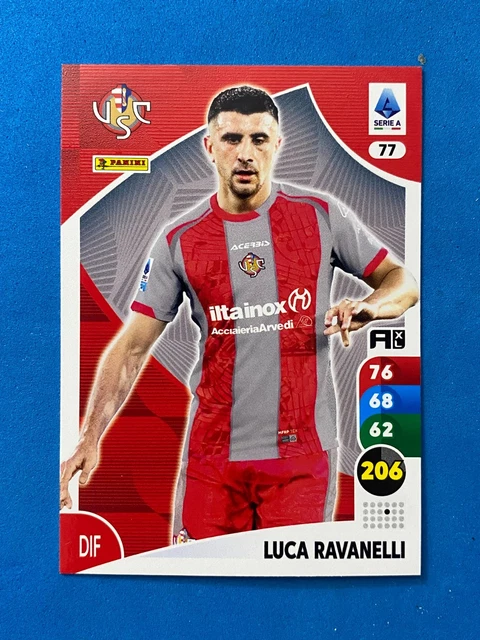 PANINI CALCIATORI ADRENALYN 2025-26 2026 n. 77 Luca Ravanelli ...
