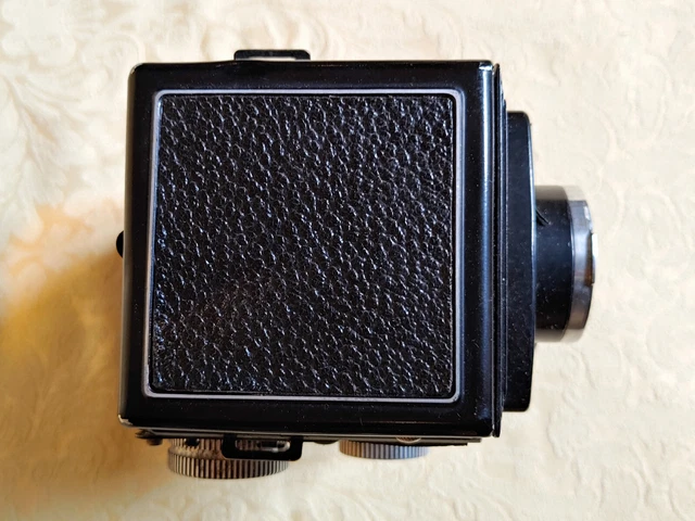ROLLEI ROLLEICORD IIc Model 4 Model K3-543 vintage camera 1939 custodia e lenti 7
