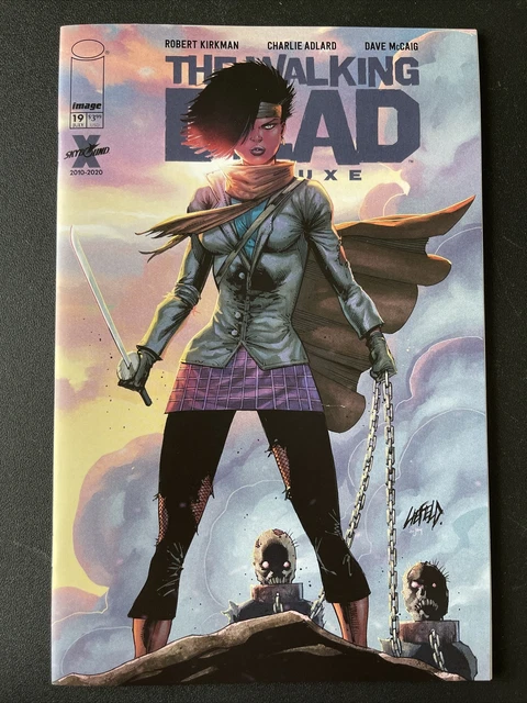 The Walking Dead Deluxe Cover F #19 NM (Image,2021) Lori Grimes, Otis, & Dale!