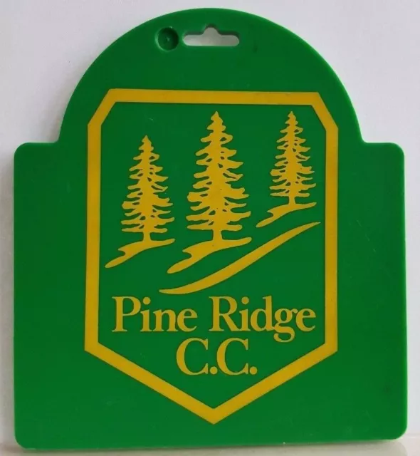 Pine Ridge Country Club Golf bag tag Member Guest invitational
