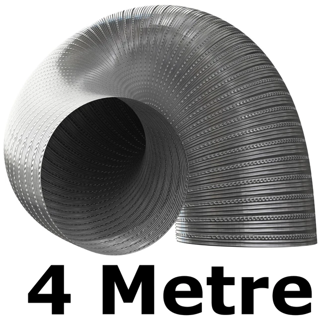 75MM HEATER DUCT Pipe Hot Air Ducting Diesel asto Heater Aluminum 4