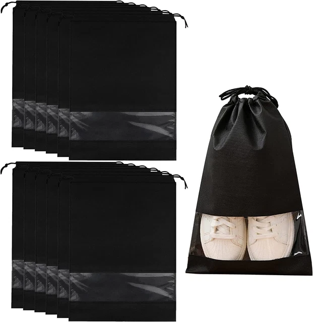 10 Stück Schuhe Tasche Vlies Reise Aufbewahrungsbeutel Kordelzug Staubbeutel