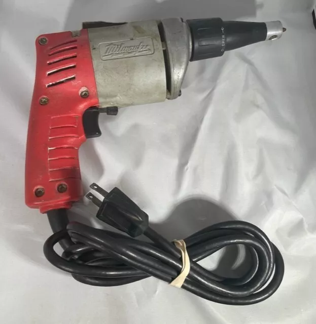 Milwaukee 6742-20 Drywall Sheetrock Screw Gun 4000RPM - Excellent Condition