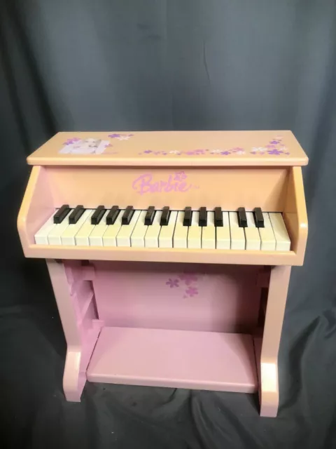 Schoenhut Pony Baby Grand Pink Piano - Mini Teclado de Piano de 25