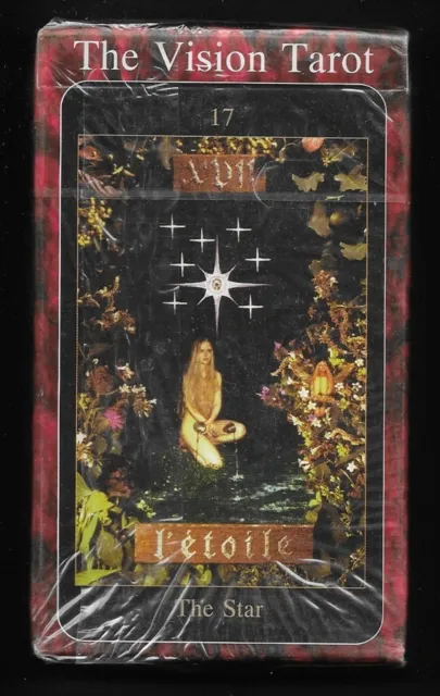 The Vision Tarot - Tim Thomson, 1995 - Carta Mundi, Belgium.  Rare!  NEW!