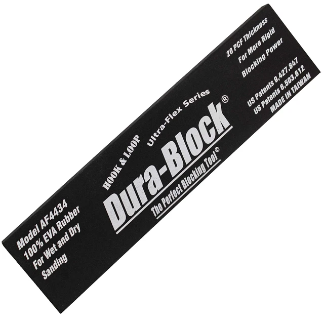 Dura-Block Scuff Pad - 11in Ultra-Flex Hook and Loop Scruff Pad Sanding Block Dura-Block Scuff Pad - 11in Ultra-Flex Hook and Loop Scruff Pad Sanding Block