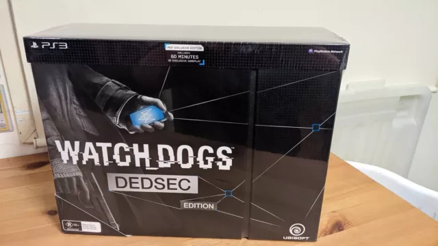 watch dogs dedsec edition sony playstation 3 ps3 brand new sealed M