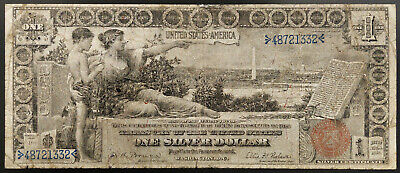 Series 1896 $1 "Educational Series" Silver Certificate! Fr. #225.