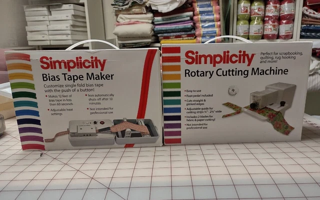 Simplicity Bias Tape Maker and Rotary Cutter