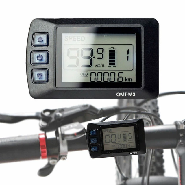 Écran LCD Pour Vélo électrique - Compteur De Vitesse 36V/48V étanche 5 Broches - Affichage Multifonction - 11
