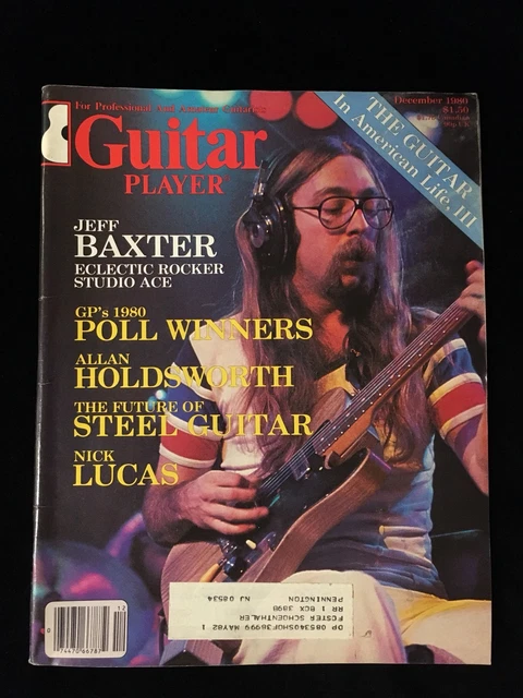 GUITAR PLAYER MAGAZINE-STEELY DAN Jeff Baxter-Nick Lucas-1980- £15.68