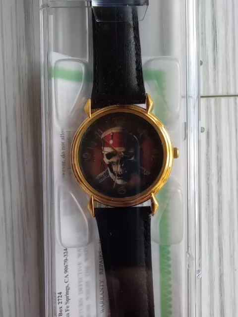 Disney Pirates of the Caribbean Special Edition Collector's Series Watch NIB