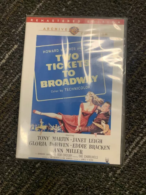 Two Tickets To Broadway New Dvd