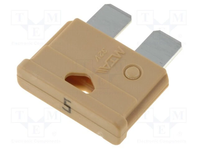 Sécurité : Schmelz Voiture 32V 19mm 5A Unival 5A Stard-Autosicherungen