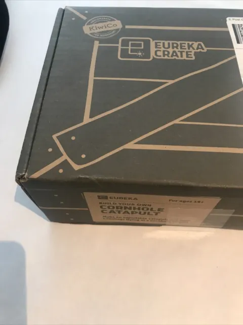 Eureka Crate Build Your Own Cornhole Catapult New In Box STEM  Kiwi Co