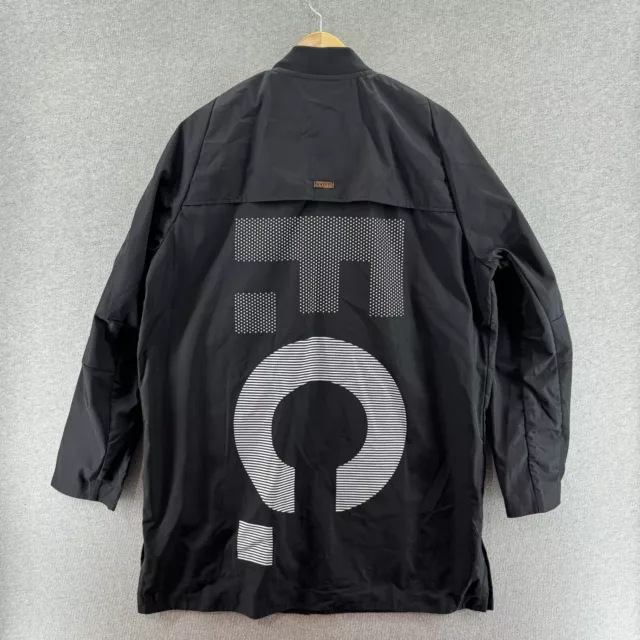 Nike FC Mens Jacket Black XL Sideline Football Soccer Long Coat Logo 831159-010