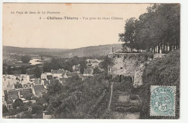 CHATEAU THIERRY - Aisne - CPA 02 - vue prise du Vieux Chateau