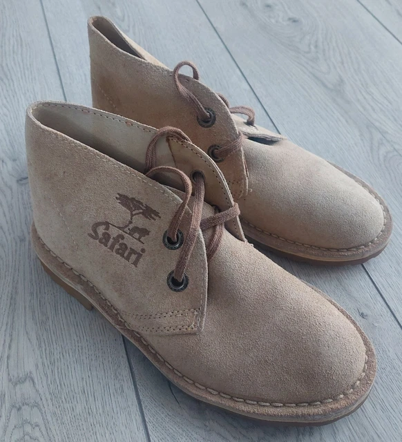 Vintage Bata Safari Boots Cowhair‎ Leather Kenya Men\'s US 10.5 UK 10 Brown Fur Vintage Bata Safari Boots Cowhair Leather Kenya Men main image 2