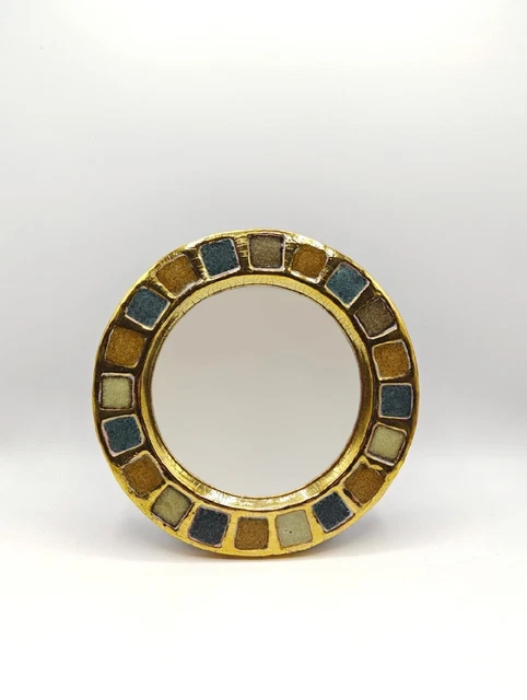 Mithé ESPELT (1923-2020), rare et sublime miroir "Engrenages" de 1958 Mithé ESPELT (1923-2020), rare et sublime miroir "Engrenages" de 1958
