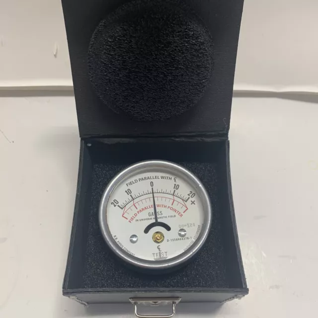 Calibration Per MIL-STD 45662A Annis Model 25 Pocket Magnetometer** Pre-Owned** Calibration Per MIL-STD 45662A Annis Model 25 Pocket Magnetometer** Pre-Owned**