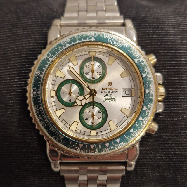 Breil chronograph manta 100m 330ft sales