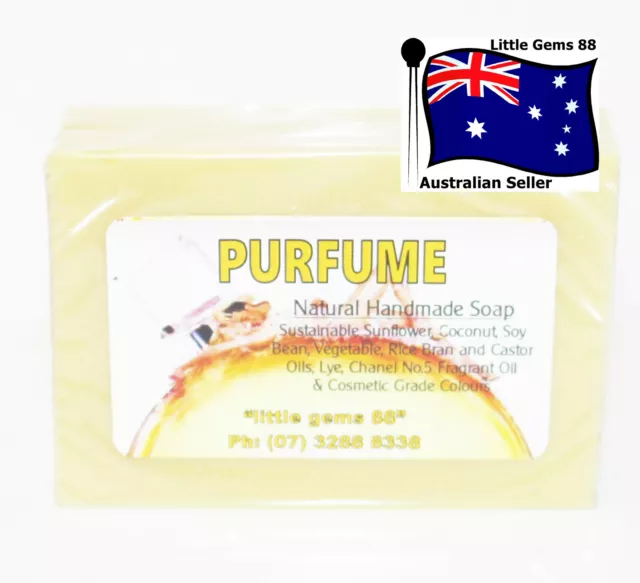 HANDMADE NATURAL SOAP ~ Purfume ~ 100GRAMS ~ Free postage for additional in AUS