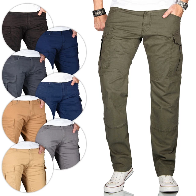 Lee Cooper Hose LCPNT206 Men's Workwear Cargo Trouser Black