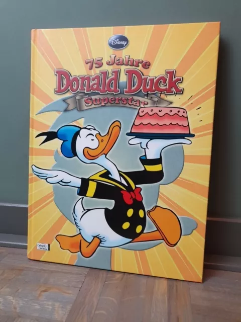 75 Jahre DONALD DUCK SUPERSTAR HC Comic Album Ehapa Verlag  Walt Disney