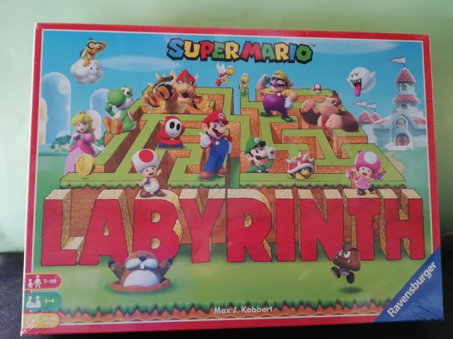 Labyrinth Super Mario Ravensburger Sigillato Gioco Da Tavolo Società