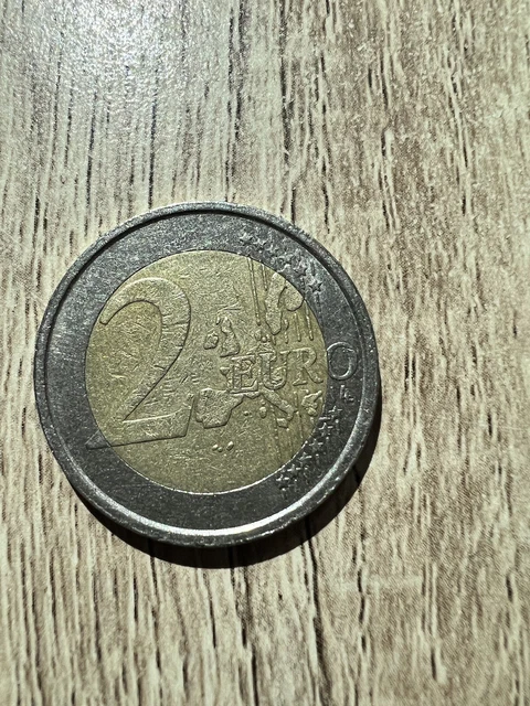 Pièce de 2 euros EXTRÊMEMENT RARE 2002 Dante Alighieri
