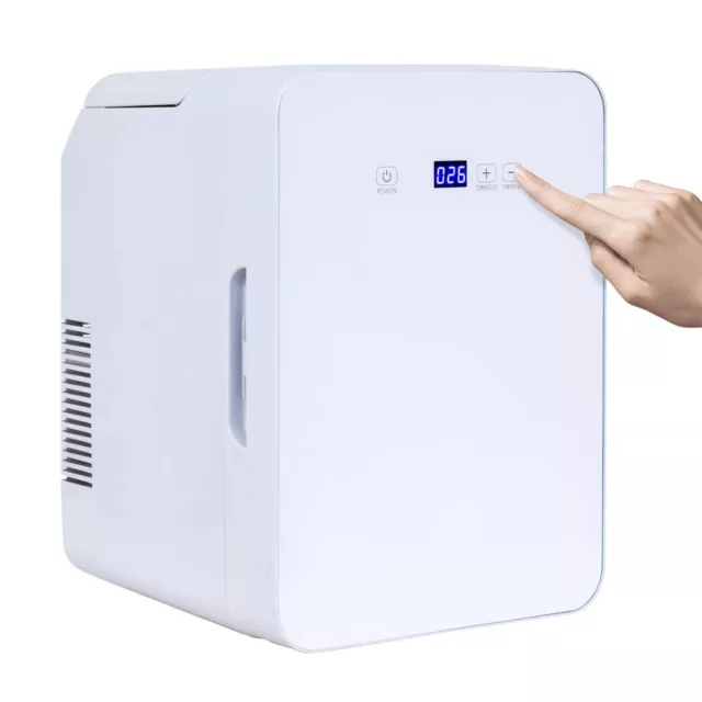 12L Mini Fridge Beauty Cosmetic Cooler&Warmer Portable Car Fridge