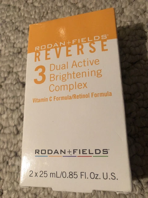 NIB Rodan + Fields REVERSE Step 3 Dual Active Brightening Complex NIB Rodan + Fields REVERSE Step 3 Dual Active Brightening Complex