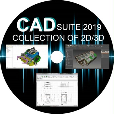 CAD 2D/3D DRAWING - DXF Compatible Draw Software - 6 FULL PROGRAMS YOU ...
