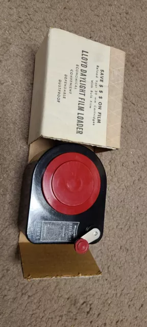 Cargador De Película Lloyd Daylight Caja Original Muy Bonita Con Manivela Interior - ¡Haz Ofertas!¡!