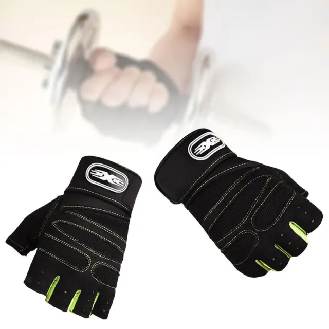 Weight Lifting Gloves Knit Pads Gym Gloves for Exercise Fitness Bodybuilding