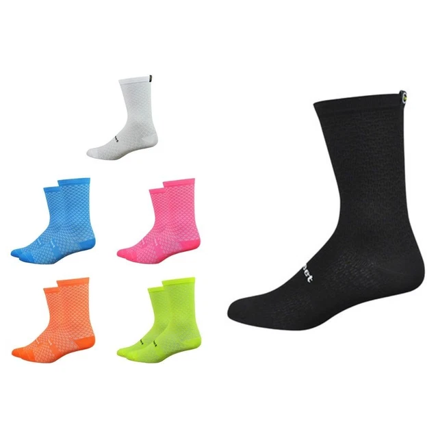 DeFeet - Evo Mont Ventoux Unisex Polyester Lightweight 6 inch Bi-Cycle Socks