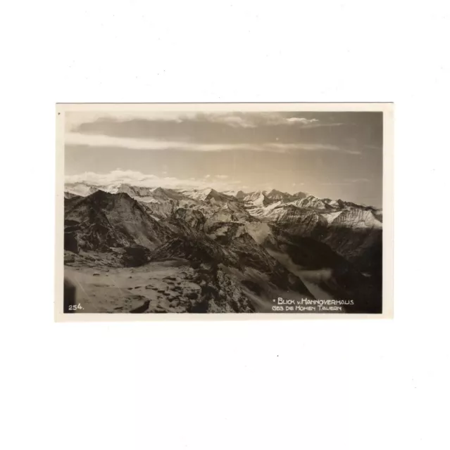 AK Ansichtskarte Blick vom Hannoverhaus gegen die Hohen Tauern