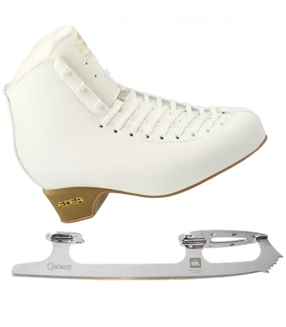 Edea MOTIVO + MK Galaxy oder Kufen der Klasse 2 – Eiskunstlauf-Schlittschuhe