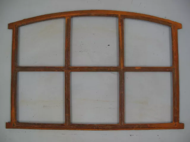 Stallfenster Gussfenster Scheunenfenster rostig antik ländlich H.60cm B.88cm