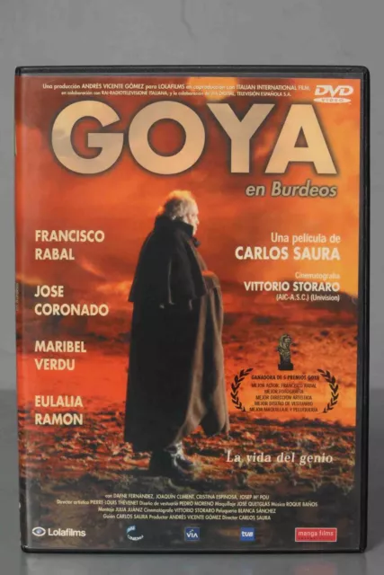 Dvd. Goya En Burdeos