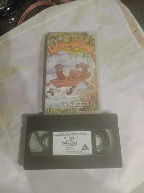 THE WIND IN The Willows VHS Tapes Cassette Vintage £4.99 - PicClick UK