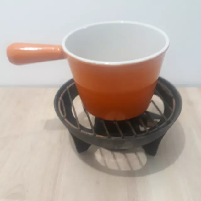 Caquelon Fondue Et Son Support Le Creuset N°2