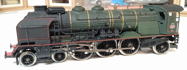 Jouef 8252 locomotive pacfic 231 Nord echelle spur gauge HO