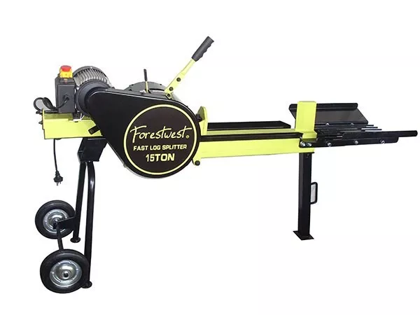 Forestwest 15 Ton Kinetic Log Splitter 2200W Electric 3S Rapid Firewood Splitter