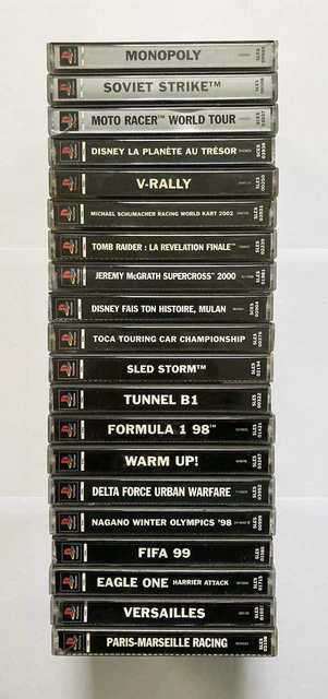 Lot De Notices/manuels Pour PlayStation 1 (PS1) - En Bon état Pour Collectionneurs