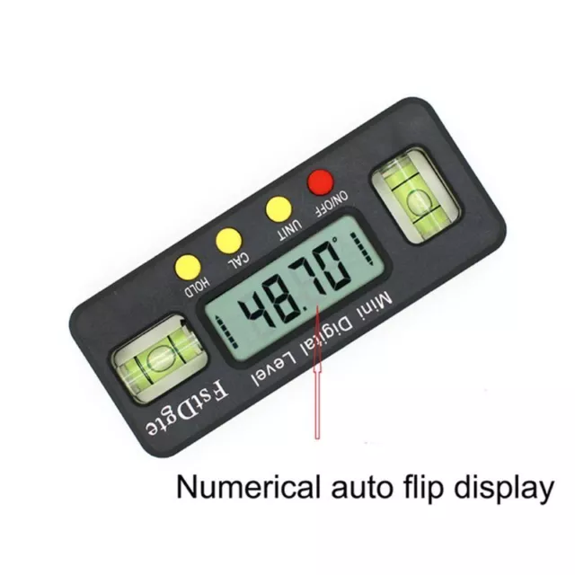 360 Degree Inclinometer/Digital Protractor/Angle Finder Gauge LCD Display ABS-