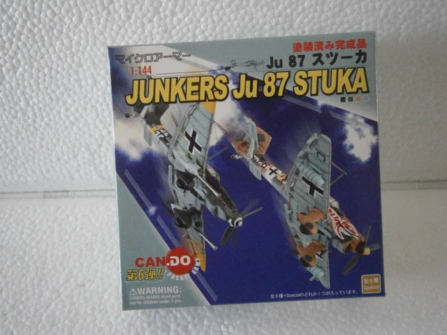 Grande Maquette Tôle Avion Junkers Ju 87 Stuka – 50cm – Oldtimer – JS GartenDeko