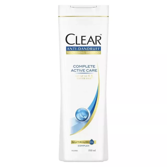 CLEAR COMPLETE ACTIVE Care Anti Dandruff Shampoo 350 ml 19.28