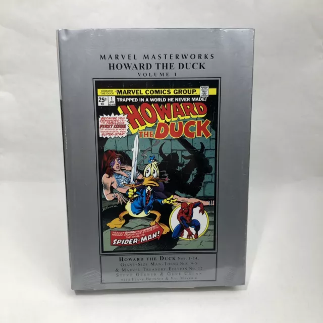 HOWARD THE DUCK - Mighty Marvel Masterworks VOL 1 New Sealed GERBER Hardcover HC