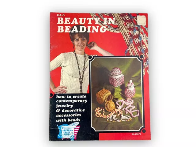 Beauty in Beading 1972 HA-5 #16-99073 vintage